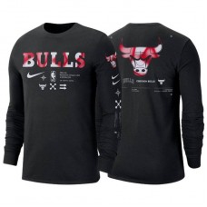 Футболка баскетбольна Nike Chicago Bulls NBA Long-Sleeve Men's T-Shirt (DZ0339-010)