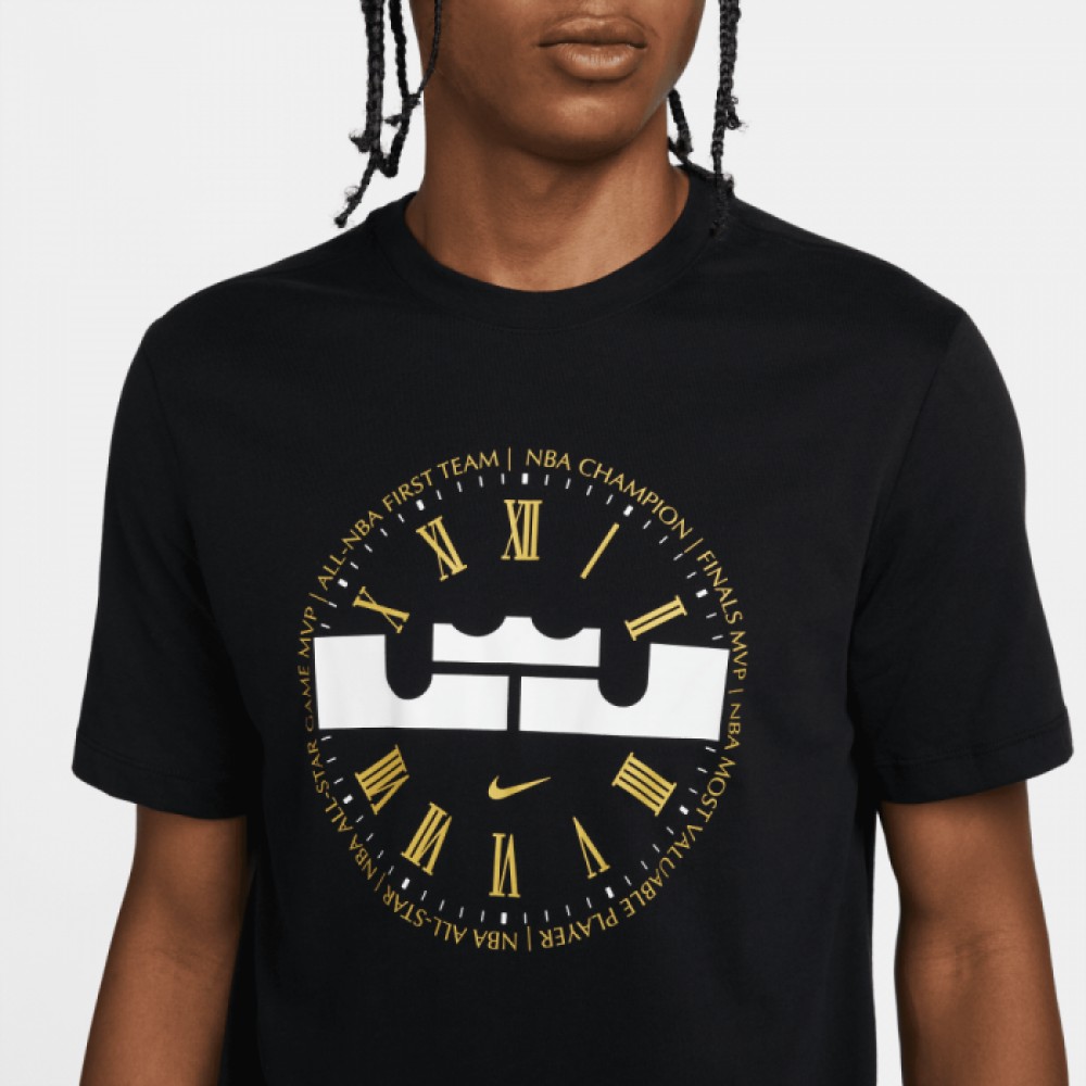 Футболка чоловіча баскетбольна LeBron Nike Dri-FIT Men's Basketball T-Shirt (DZ2702-010)