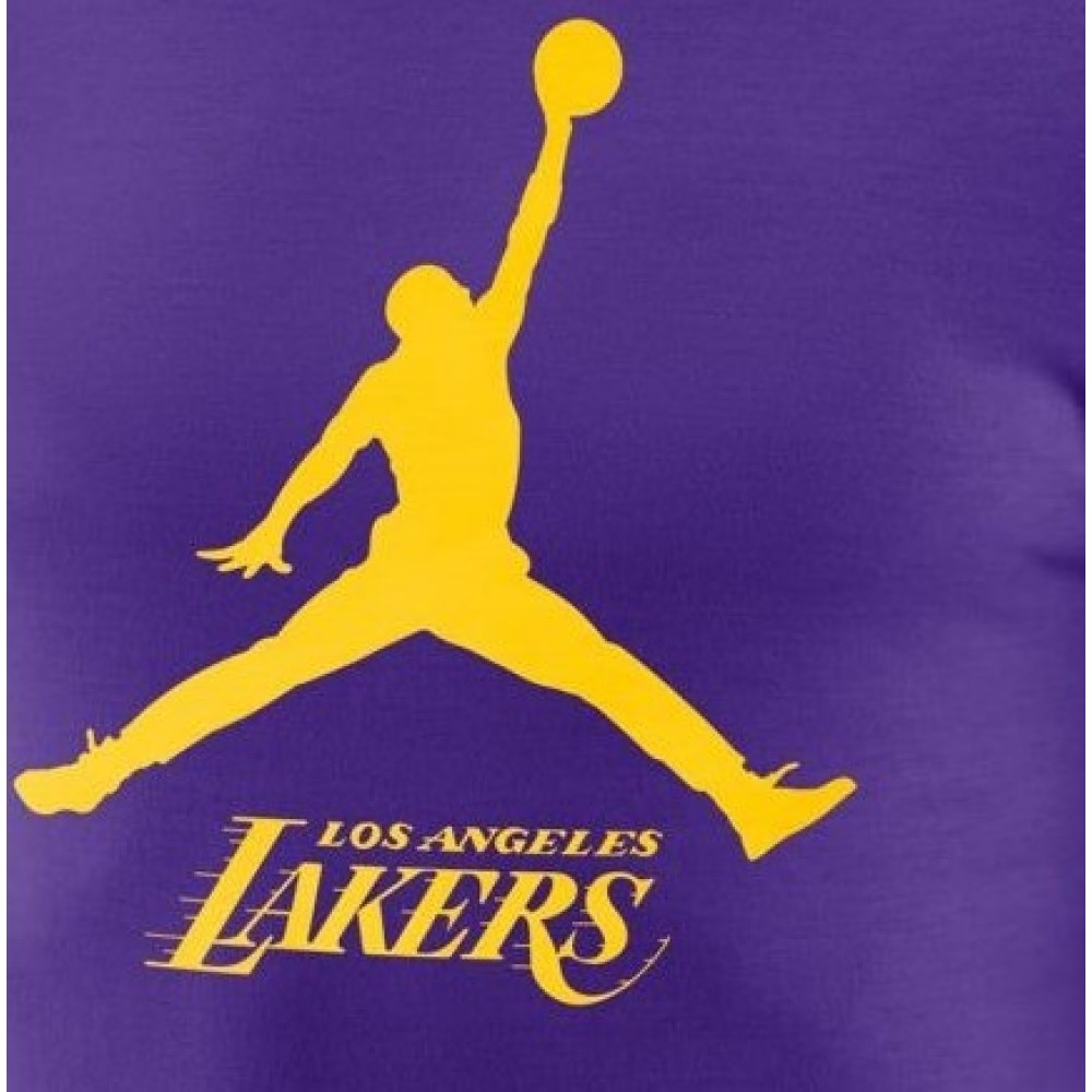 Футболка чоловіча баскетбольна Los Angeles Lakers Essential Men's Jordan NBA T-Shirt (FB9827-504)