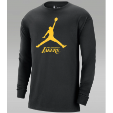 Футболка Лос-Анджелес Lakers Essential Men's Jordan NBA Long-Sleeve T-Shirt (FN1268-010)