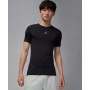 Футболка Jordan Sport Men's Dri-FIT Short-Sleeve Base Layer Top чоловіча чорна (HV4099-010) — оригінал