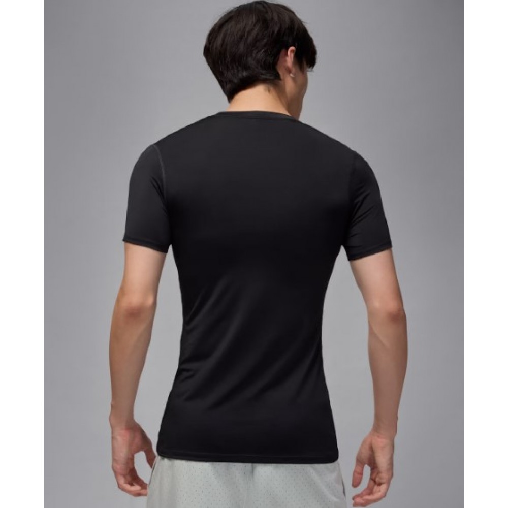 Футболка Jordan Sport Men's Dri-FIT Short-Sleeve Base Layer Top чоловіча чорна (HV4099-010) — оригінал
