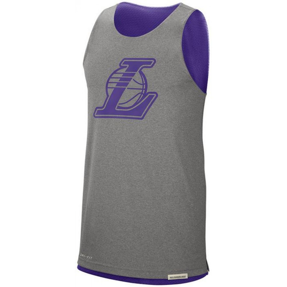 Майка баскетбольна двостороння Nike NBA Los Angeles Lakers Reversible Courtside Tank Top (CN0716-504)