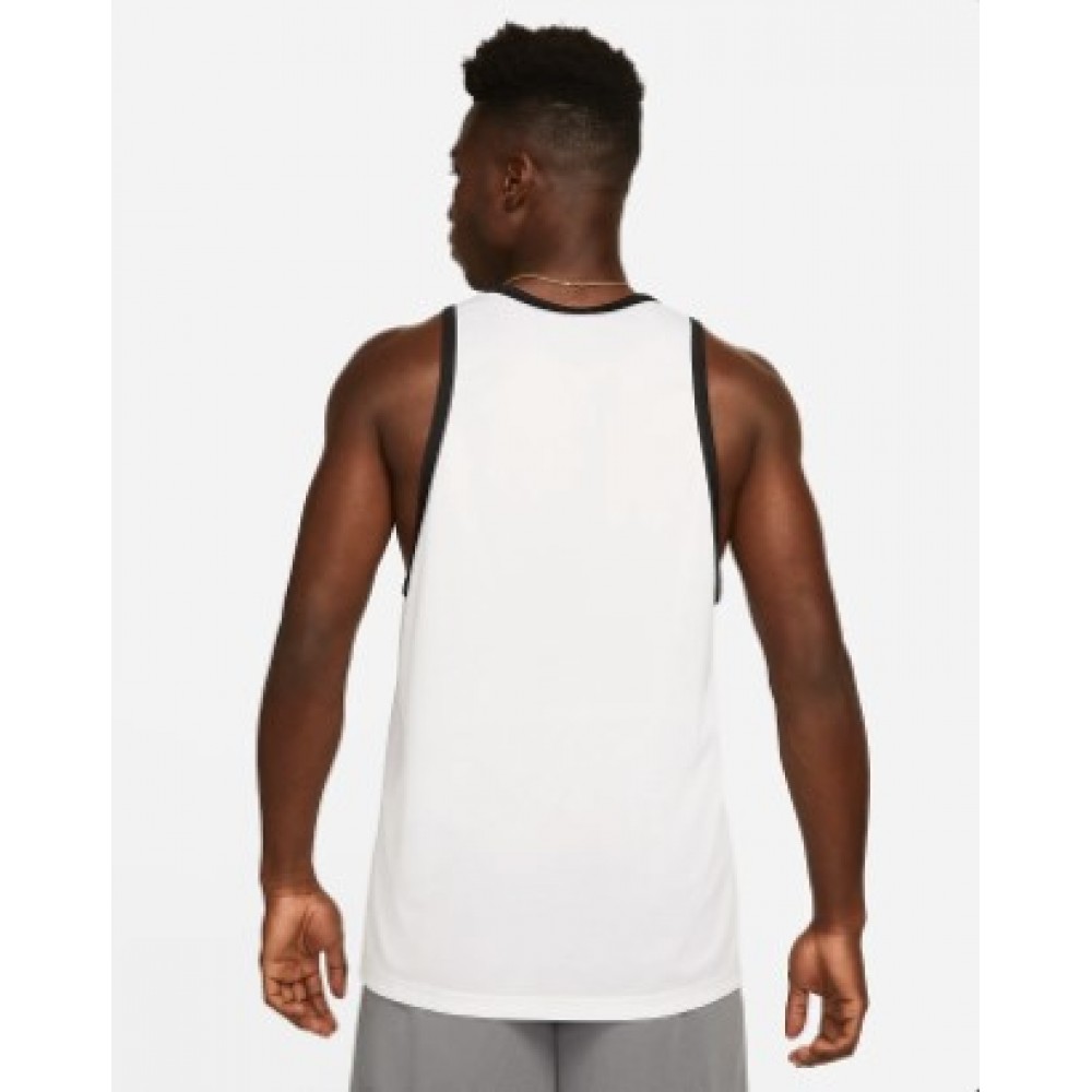 Майка баскетбольна Nike Dri-FIT Men's Basketball Crossover Jersey (DH7132-100)