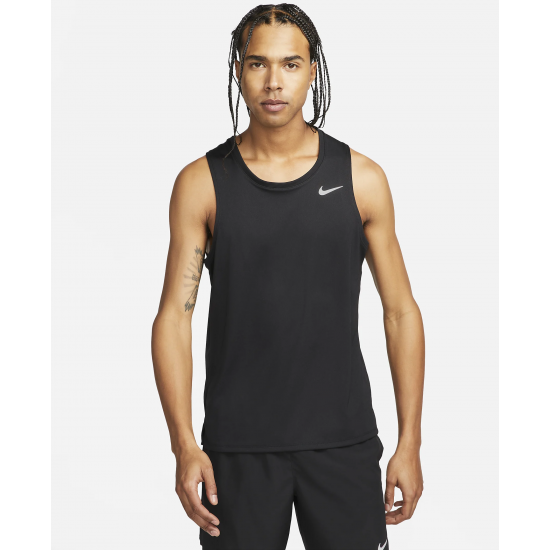 Майка чоловіча спортивна Nike Miler Men's Dri-FIT Running Tank (DV9321-010)