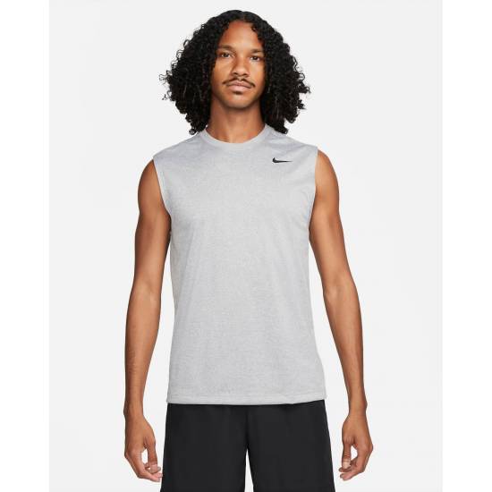 Майка чоловіча спортивна Nike Dri-FIT Legend Men's Sleeveless Fitness T-Shirt (DX0991-063)