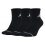 Шкарпетки баскетбольні Jordan Jumpman Quarter 3 пари чорні (SX5544-010) Шкарпетки баскетбольні Jordan Jumpman Quarter 3 пари чорні (SX5544-010)