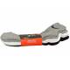 Шкарпетки спортивні Nike Cushion Quarter 3 пари чорний-білий-сірий (SX4703-901)