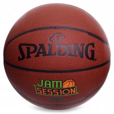 Уцінка М'яч баскетбольний Spalding Jam Session Indoor-Outdoor розмір 7 композитна шкіра (76031Z