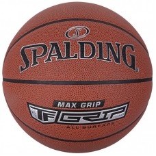 М'яч баскетбольний Spalding Max Grip Indoor-Outdoor розмір 7 композитна шкіра для вулиці-залу (76873Z)