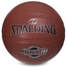 М'яч баскетбольний Spalding Neverflat Pro Indoor-Outdoor розмір 7 композитна шкіра (76961Y)