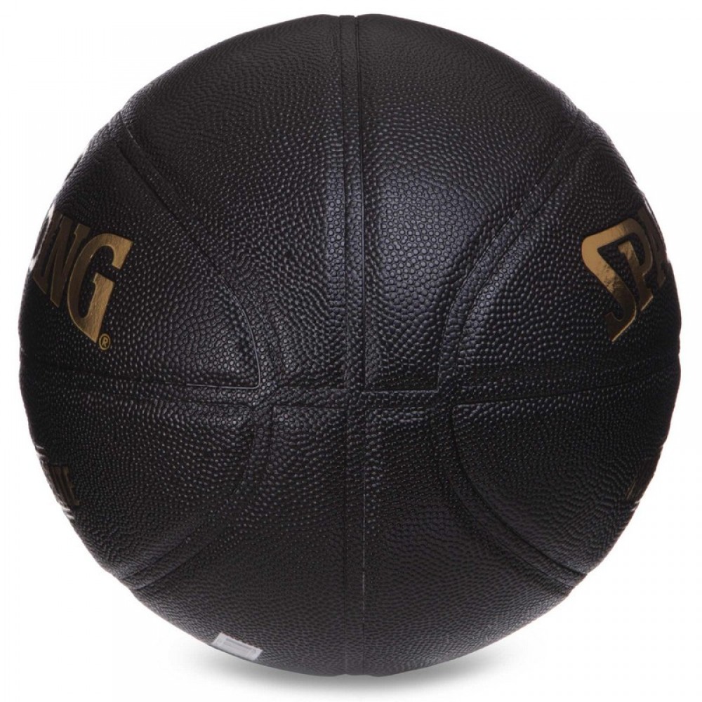 М'яч баскетбольний Spalding NBA Neverflat Elite Indoor-Outdoor розмір 7 композитна шкіра (76991Y)