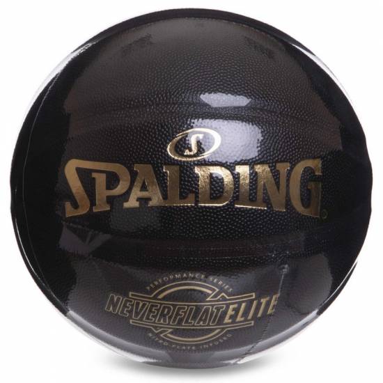 М'яч баскетбольний Spalding NBA Neverflat Elite Indoor-Outdoor розмір 7 композитна шкіра (76991Y)