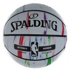 М'яч баскетбольний Spalding NBA Marble Colour Outdoor розмір 7 гумовий (83-636Z)