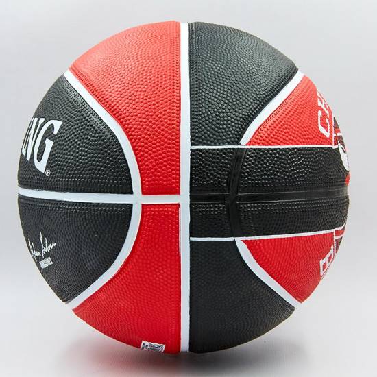 М'яч баскетбольний Spalding NBA Chicago Bulls Outdoor розмір 7 гумовий (83503Z)