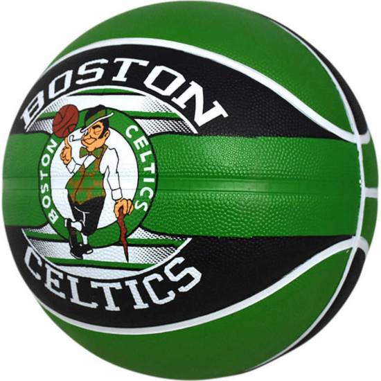 М'яч баскетбольний Spalding NBA Boston Seltics Outdoor розмір 7 гумовий (83505Z)