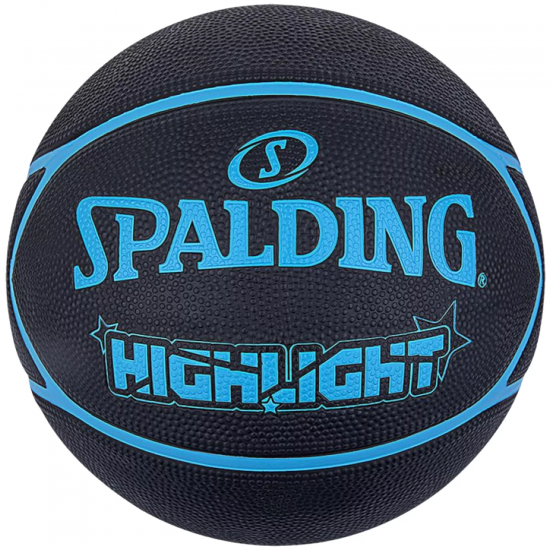 М'яч баскетбольний Spalding Highlight Indoor-Outdoor розмір 7 гума (84356Z)