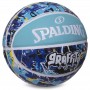 М'яч баскетбольний Spalding Blue-Dark Blue Graffiti розмір 7 гумовий для гри на вулиці (84373Y) М'яч баскетбольний Spalding Blue-Dark Blue Graffiti розмір 7 гумовий для гри на вулиці (84373Y)