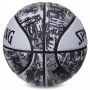 М'яч баскетбольний Spalding White Black Graffiti розмір 7 гумовий для гри на вулиці (84375Z) М'яч баскетбольний Spalding White Black Graffiti розмір 7 гумовий для гри на вулиці (84375Z)
