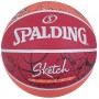 М'яч баскетбольний Spalding NBA Sketch Series Outdoor розмір 7 гумовий (84381Z) М'яч баскетбольний Spalding NBA Sketch Series Outdoor розмір 7 гумовий (84381Z)