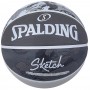 М'яч баскетбольний Spalding NBA Sketch Jump Ball Series Outdoor розмір 7 гумовий (84382Z) М'яч баскетбольний Spalding NBA Sketch Jump Ball Series Outdoor розмір 7 гумовий (84382Z)
