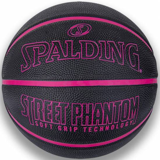 М'яч баскетбольний Spalding Street Phantom розмір 7 гумовий для гри на вулиці-залі (84385Z)