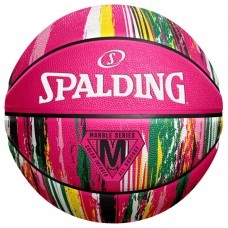 М'яч баскетбольний Spalding NBA Marble Series Outdoor розмір 5, 7 гумовий для гри на вулиці (84411Z)