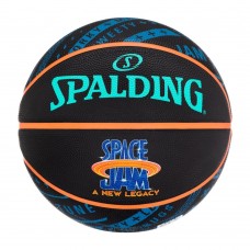 М'яч баскетбольний Spalding Space Jam Tune Squad Roster BasketBall розмір 7 гумовий для вулиці-зали (84540Z)
