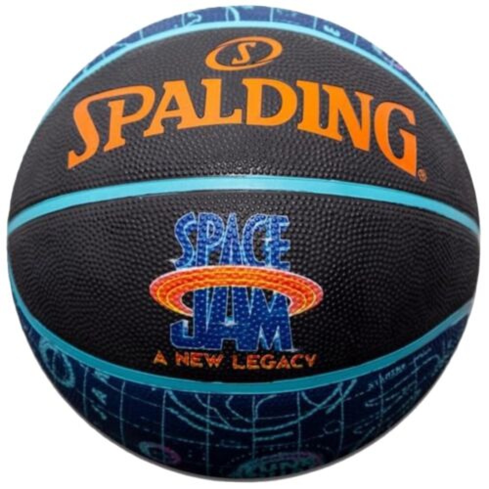 М'яч баскетбольний Spalding Space Jam Tune Court BasketBall розмір 7 гумовий для вулиці-залу (84560Z)
