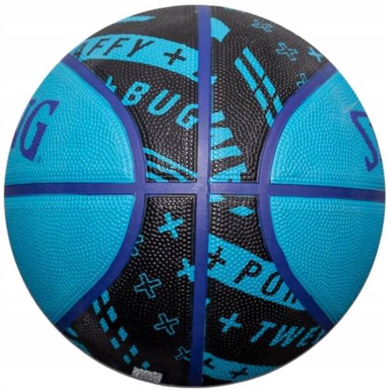 М'яч баскетбольний Spalding Space Jam Bugs Bunny Ball розмір 5, 7 гумовий для вулиці-залу (84598Z)