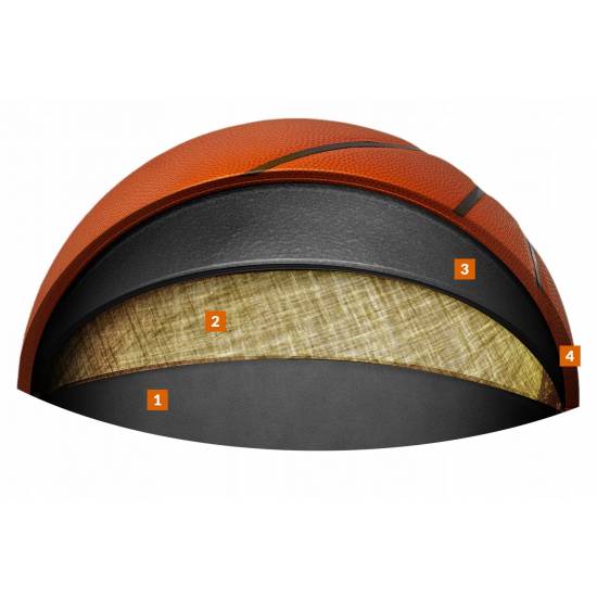 Мяч баскетбольный Spalding Grip Control Indoor-Outdoor размер 7 композитная кожа для улицы-зала (76875Z)