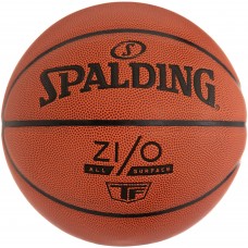 М'яч баскетбольний Spalding NBA Zi-O TF 2022 Indoor/Outdoor розмір 7 композитна шкіра для вулиці-залу коричневий
