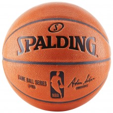 М'яч баскетбольний Spalding NBA Replica Game Ball Indoor-Outdoor розмір 7 композитна шкіра (76-5748)