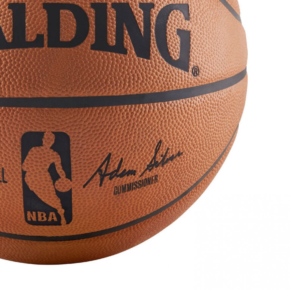 М'яч баскетбольный Spalding NBA Game Ball розмір 7 натуральна шкіра