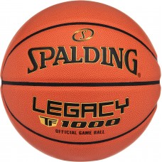 М'яч баскетбольний Spalding Legacy TF-1000 NJCAA Indoor Game Basketball розмір 7 композитна шкіра для залу (689344408699)