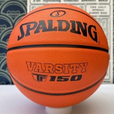 Баскетбольний м'яч Spalding TF-150 Varsity Outdoor розмір 7, 6, 5 гумовий для вулиці-залу (84324Z) 