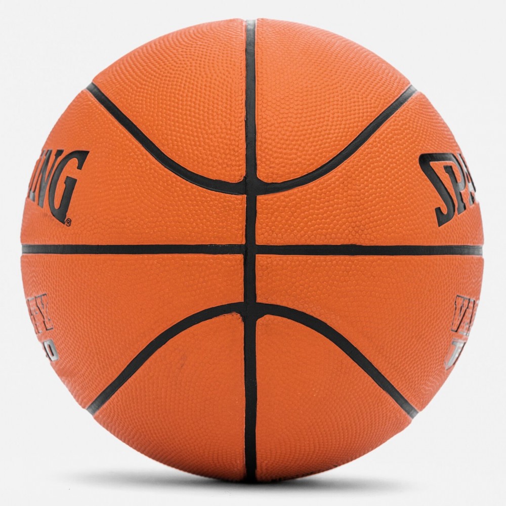 Баскетбольний м'яч Spalding TF-150 Varsity Outdoor розмір 7, 6, 5 гумовий для вулиці-залу (84324Z) 