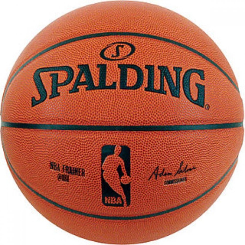 М'яч баскетбольний тренувальний Spalding NBA Trainer Heavy Ball розмір 7 композитна шкіра
