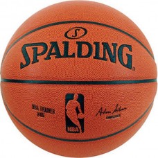 М'яч баскетбольний тренувальний Spalding NBA Trainer Heavy Ball розмір 7 композитна шкіра