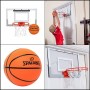 Міні-щит баскетбольний Spalding Basketball MiniHoop 46х27 см з кільцем 22,5 см та сіткою (561030) Міні-щит баскетбольний Spalding Basketball MiniHoop 46х27 см з кільцем 22,5 см та сіткою (561030)