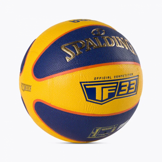 М'яч баскетбольний Spalding TF-33 FIBA 3x3 Official Game Ball розмір 6 композитна шкіра (76862Z)