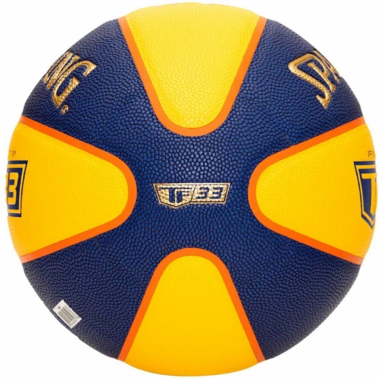 М'яч баскетбольний Spalding TF-33 FIBA 3x3 Official Game Ball розмір 6 композитна шкіра (76862Z)