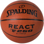 М'яч баскетбольний Spalding TF-250 React Fiba In/Out розмір 6, 7 композитна шкіра (76967Z) М'яч баскетбольний Spalding TF-250 React Fiba In/Out розмір 6, 7 композитна шкіра (76967Z)