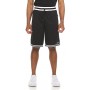 Шорти баскетбольні Spalding Mens Dimple Mesh Performance Basketball Shorts чорні (SMS1472-001)
