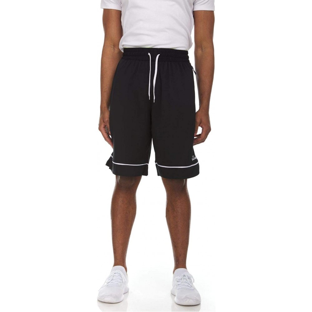 Шорти баскетбольні чоловічі Spalding Mens Heat Performance Basketball Shorts чорні (SMS1473-003)