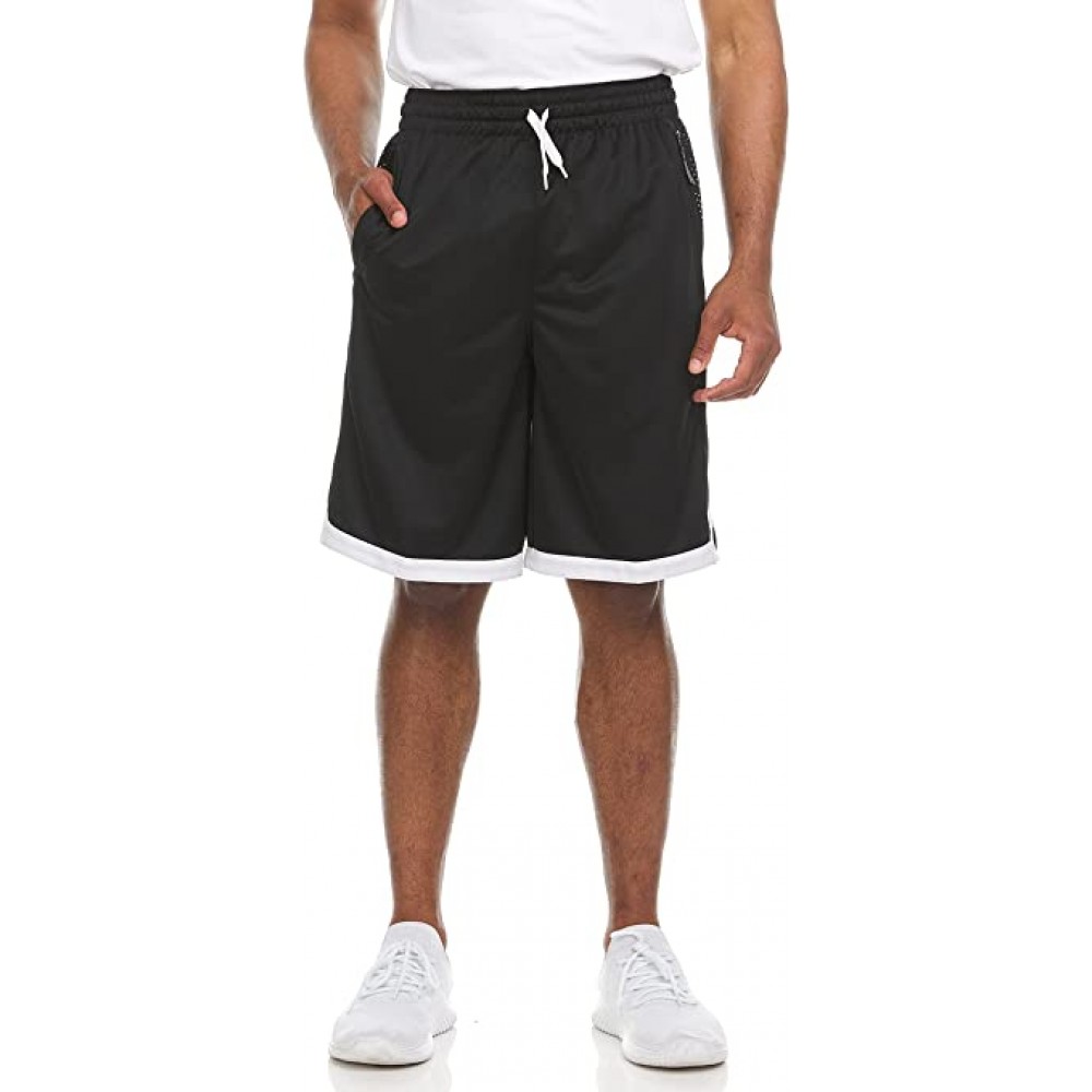 Шорти баскетбольні Spalding Mens Guard Performance Basketball Shorts чорні (SMS1778-001)