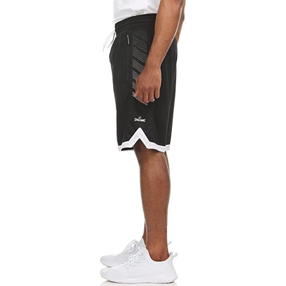 Шорти баскетбольні Spalding Mens Guard Performance Basketball Shorts чорні (SMS1778-001)