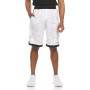 Шорти баскетбольні Spalding Mens Extreme Performance Marble Basketball Shorts білі (SMS1995-144)