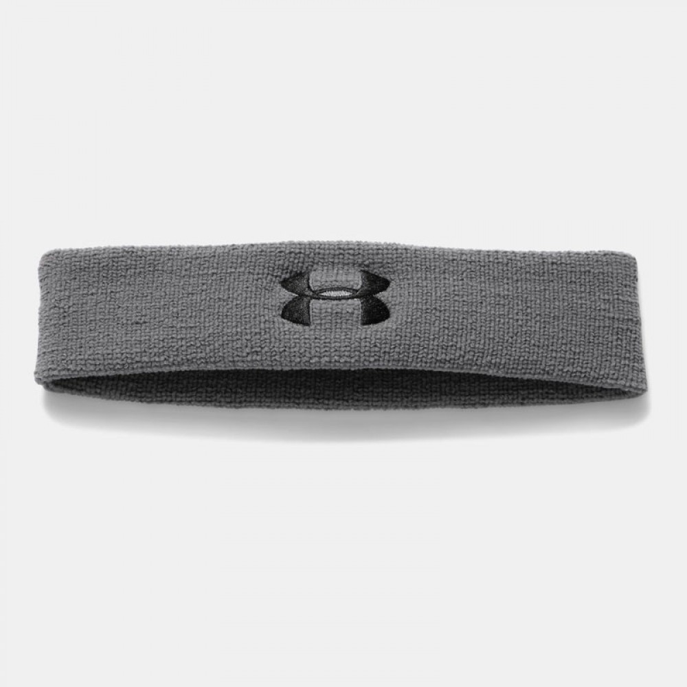Пов'язка спортивна на голову Under Armour Headband для фітнесу та спорту (1276990-040)