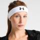 Пов'язка спортивна на голову Under Armour Headband для фітнесу та спорту (1276990-100)